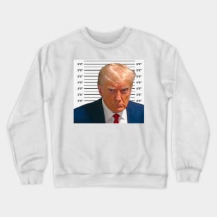 Trump mug Crewneck Sweatshirt